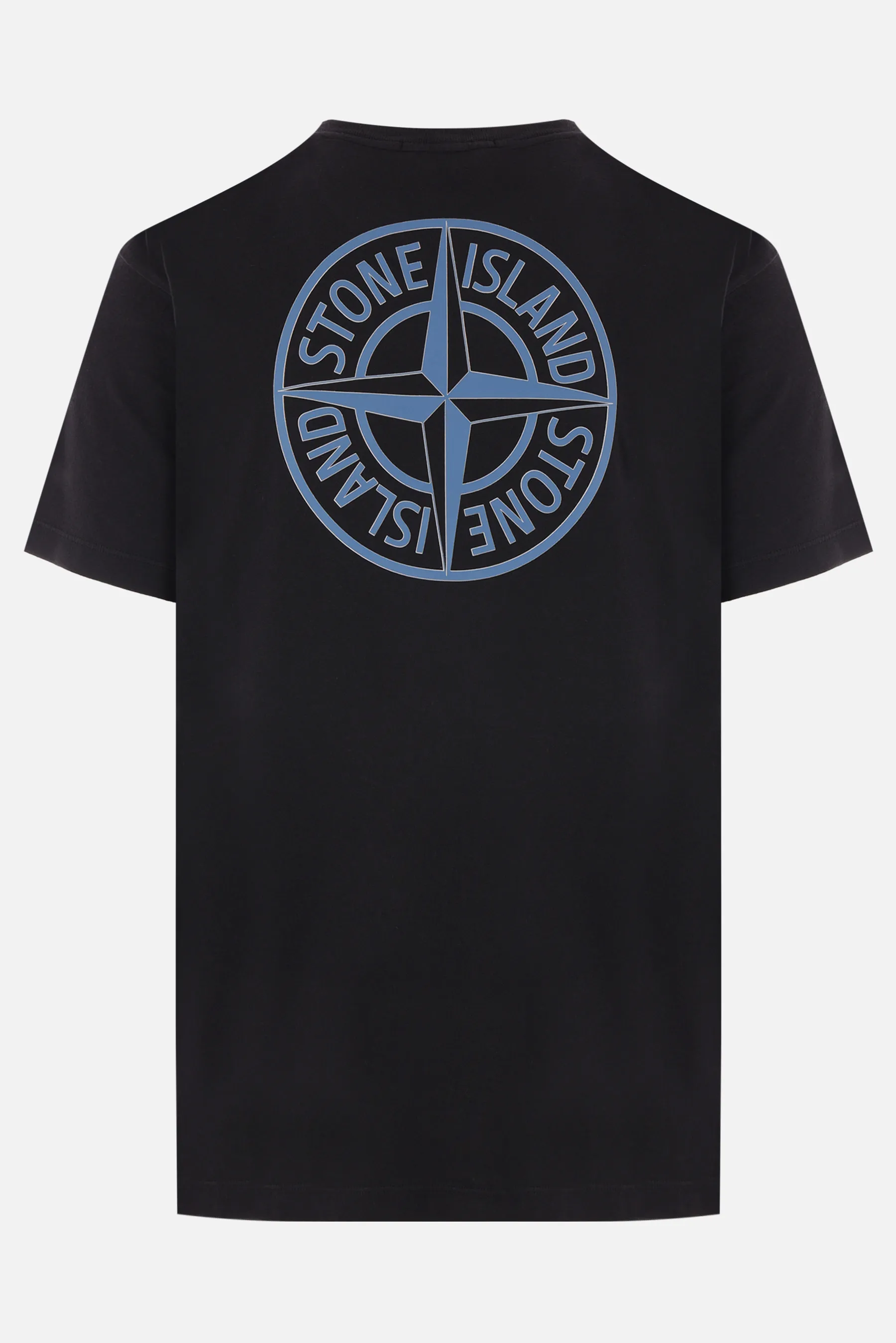  STONE ISLAND t-shirt in cotone stampa logo 